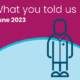 health and social care feedback Northumberland May 2023