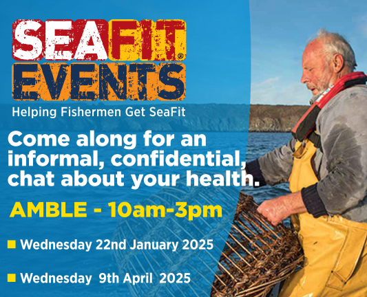 Amble SeaFit event April 2025