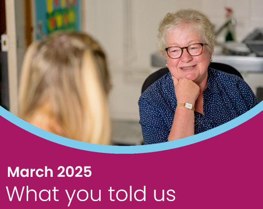 Your feedback: March 2025