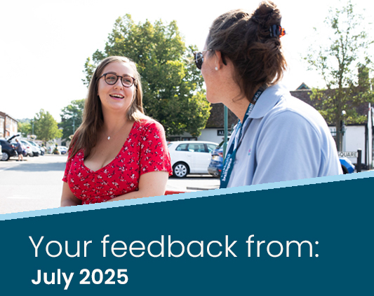 Your feedback July 2025