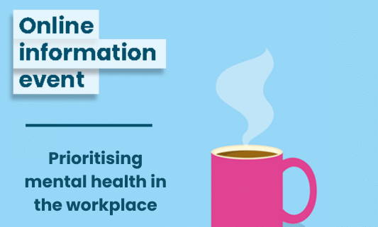 Online event – Prioritising mental health in the workplace