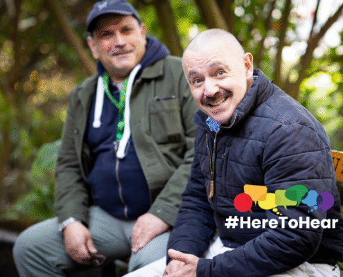 Here to Hear – at our monthly drop-ins