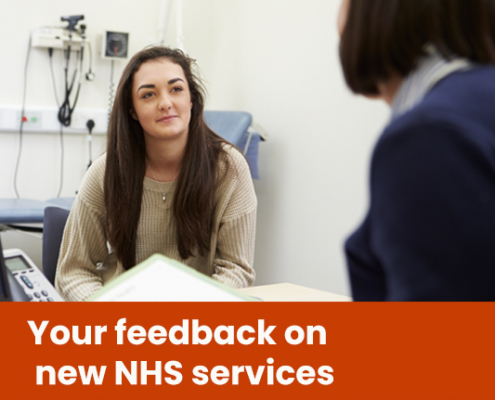 Your feedback on new NHS services