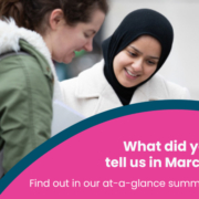 Your feedback March 2026