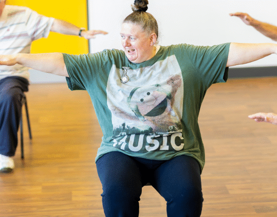 Inclusive activity with Smile Through Sport